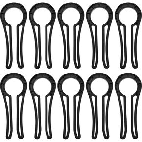 10 Pieces Gas Stove Knob Locks Baby Proofing Stove Knob Safety Covers Universal Durable Proof Oven Door Knob Child Safety Guard to Prevent Kids Pets from Turning on Stoves