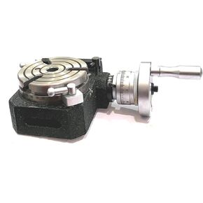 A.D. International HV4 (110 MM Diameter) Horizontal Vertical Rotary Table For Milling Machine (4 Slots)
