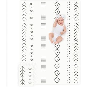 Stylish Baby Play Mat for Your Baby Boy or Girl - Large and Soft Floor Mat Creates A Safe Play Area for Little Ones - A Beautiful Playmat Made of Soft Foam Tiles Fits Nicely As A Kids Playroom Rug