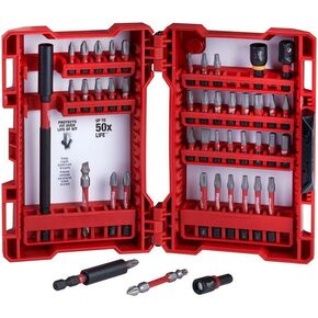 48-32-4023 Shockwave Impact Duty Steel Driver Bit Set (45-Piece)