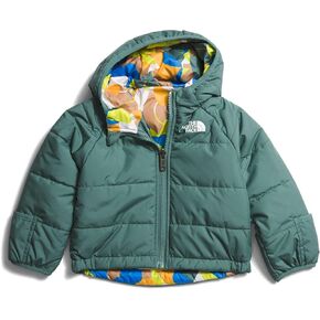 سترة بيريتو بغطاء رأس ذات وجهين من THE NORTH FACE (للرضع) رمادي داكن 0-3 أشهر