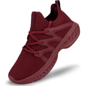 Pujcs Women Running Shoes Lightweight Tennis Shoes Non Slip Gym Workout Shoes Breathable Mesh Walking Womens Sneakers