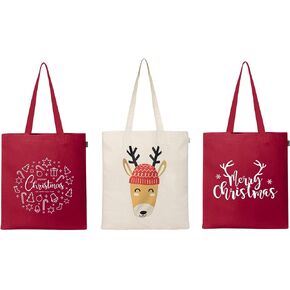 Ecoright Aesthetic Canvas Tote Bag for Women, Reusable Cotton Tote Bag for Grocery, Shopping, Beach & Daily Use