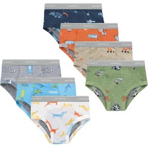 Hanes Trainer Briefs, Light Leaks Potty Training Underwear for Toddler Boys, Multipacks