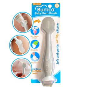 Bumco Diaper Cream Spatula - BPA-Free Diaper Bag Essentials, Soft Butt Spatula Baby, Mom-Invented Butt Paste Spatula, Bumco Diaper Cream Spatula, Flexible Diaper Cream Applicator, Bumco Baby Bum Brush