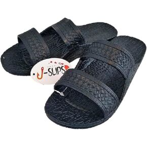 J-Slips Sandals for Women and Men - Comfortable Jesus Jandals for Beach - Waterproof Hawaiian Slides in 12 Colors, Sandalias