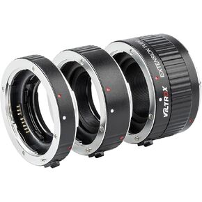 VILTROX DG-C Metal Mount Auto Focus Macro Extension Tube Set Adapter Ring (12mm+20mm+36mm) for Canon EF/EF-S Lens DSLR Camera