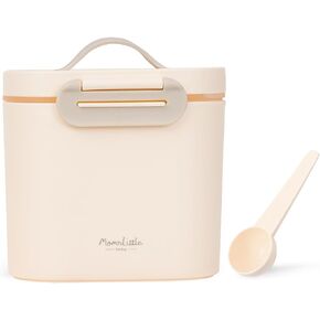 حاوية توزيع تركيبة الأطفال من مومن ليتل، 8.8 أونصة 6.1 أونصة، حاوية توزيع تركيبة محمولة مع مغرفة ومقبض حمل للسفر والأنشطة الخارجية للأطفال الرضع in Kuwait