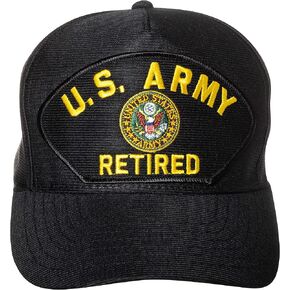 United States Navy Retired Emblem Patch Hat Navy Blue Baseball Cap