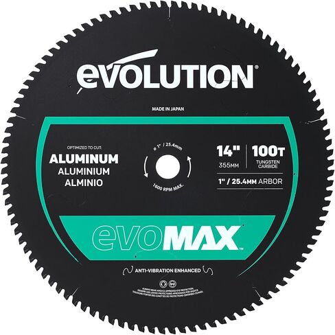 تطور EVOMAX14ST | شفرة سيرميت من الفولاذ الطري 14 بوصة 80T | متوافقة مع S14CPS، S15CPS، S355MCS، S355CPSL، S380CPS، EVOSAW380 | أكثر من 3500 قطعة وعمر ممتد | قطع دقيق لأشغال المعادن in Kuwait