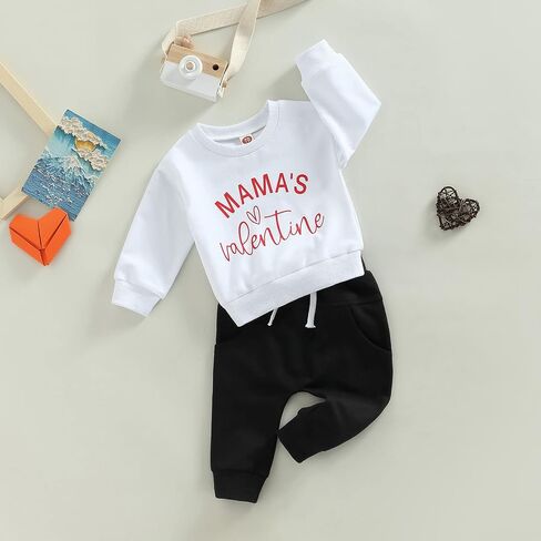 Sasaerucure Infant Toddler Baby Boy Halloween Outfits Long Sleeve Shirts Pumpkin Sweatshirt with Pants 2Pcs Winter Clothes in Saudi Arabia
