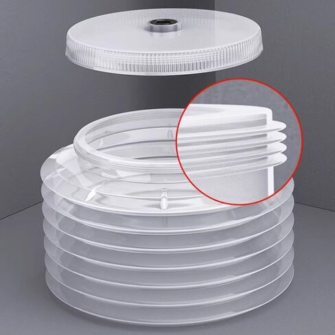 6 1/8 inch & 4 1/8 inch Hole Saw for Recessed Light,6-1/8 & 4-1/8 Hole Saw Dust Bowl for Can Lights,105mm & 155mm Handy Hole Saw Kit Set(6 1/8 & 4 1/8 inch), red in Saudi Arabia