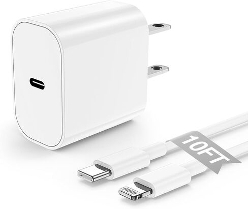 USB C Charger Block, 2Pack 20W for iPhone Fast Charger Wall Charging Plug,Type C Cube Power Adapter Brick Box for Apple iPhone 16 Pro/16/15/15 Pro Max/15 Plus/14 Pro Max/14/13 Pro/12/11/Mini/iPad Air in Saudi Arabia