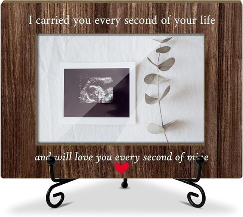 Wood Picture Frame Farmhouse Pregnancy Reveal to Parents Picture Frames Grandma Pregnancy Announcement Modern Picture Frames Small Picture Frames Baby Announcement Gifts (4x6" Horizontal Photo)-Y186 in Kuwait