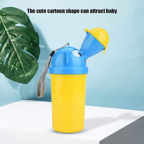 Pee Bottles, Reusable Upgrade Portable Urinal Potty, Baby for Baby Kids Car Travel Pee Training(Yellow, Prince) in Saudi Arabia