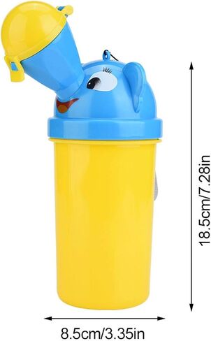 Pee Bottles, Reusable Upgrade Portable Urinal Potty, Baby for Baby Kids Car Travel Pee Training(Yellow, Prince) in Saudi Arabia