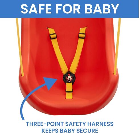 Nick Jr. PAW Patrol 2-in-1 Outdoor Swing by Delta Children – for Babies and Toddlers – Full Bucket Seat in Saudi Arabia