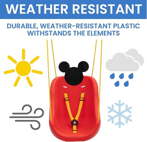 Nick Jr. PAW Patrol 2-in-1 Outdoor Swing by Delta Children – for Babies and Toddlers – Full Bucket Seat in Saudi Arabia