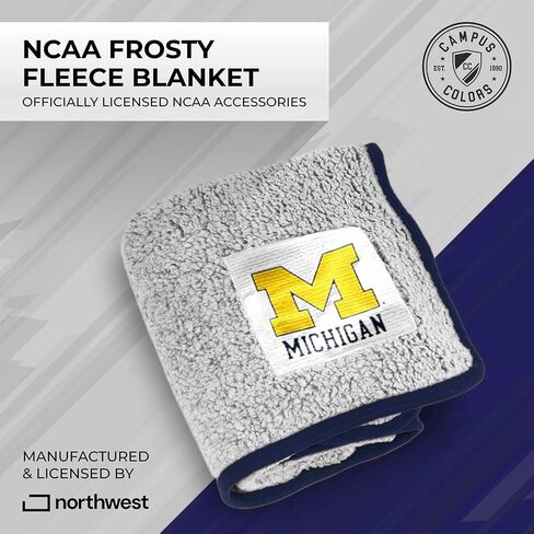 بطانية كلية شيربا الحريرية من Northwest NCAA - فائقة النعومة ورقيقة - 60 بوصة × 50 بوصة - استمتع بالراحة والراحة المطلقة (Rutgers Scarlet Knights - قرمزي) in Saudi Arabia