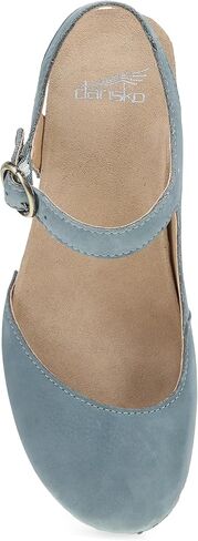 Dansko Taytum Closed-Toe Assymetrical Sandal for Women - Quality Leathers Treated with Scotchgard for Stain Resistance - Cushioned, Contoured Footbed for All-Day Comfort in Kuwait