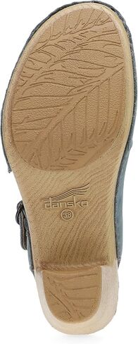Dansko Taytum Closed-Toe Assymetrical Sandal for Women - Quality Leathers Treated with Scotchgard for Stain Resistance - Cushioned, Contoured Footbed for All-Day Comfort in Kuwait