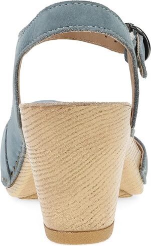 Dansko Taytum Closed-Toe Assymetrical Sandal for Women - Quality Leathers Treated with Scotchgard for Stain Resistance - Cushioned, Contoured Footbed for All-Day Comfort in Kuwait