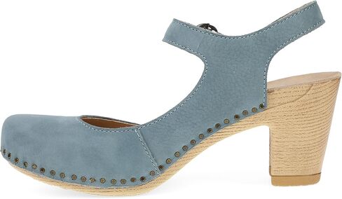 Dansko Taytum Closed-Toe Assymetrical Sandal for Women - Quality Leathers Treated with Scotchgard for Stain Resistance - Cushioned, Contoured Footbed for All-Day Comfort in Kuwait