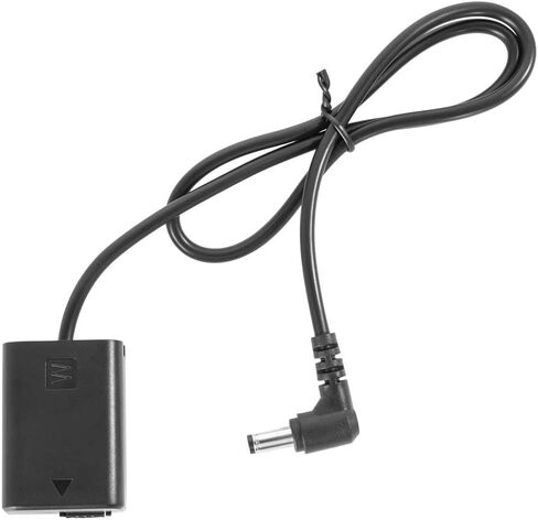 كابل شحن بطارية الدمية SmallRig DC5521 إلى NP-FW50، بطارية الدمية لكاميرا Sony A5000/5100/6000/6100/6300/6500/A7/A7 II، مصممة لكاميرا SmallRig 3168-2921 in Saudi Arabia