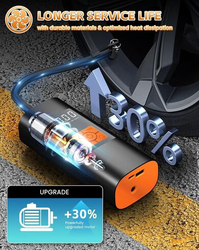 Coquimbo Portable Tire Inflator Car Air Compressor Pump Portable Air Pump for Car Tires in Saudi Arabia