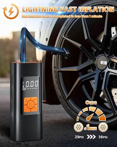 Coquimbo Portable Tire Inflator Car Air Compressor Pump Portable Air Pump for Car Tires in Saudi Arabia