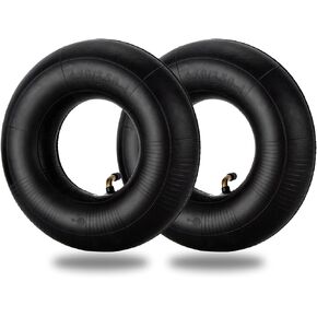 15x6.00-6" Replacement Tire Inner Tubes, 2 Pack Heavy Duty 15x600-6 Inner Tube with TR-13 Straight Valve Stem for Lawn Mowers, Yard Tractors, ATVs, Wheelbarrows, Go Karts, Golf Carts, Hand Trucks