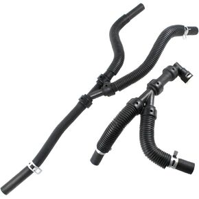 New Upgraded HVAC Heater Hose Compatible with Chrysler Town & Country 2011-2016 Dodge Grand Caravan 2011-2019 Engine Inlet & Outer Heater Hose Replacement 5058729AH 626-315HP