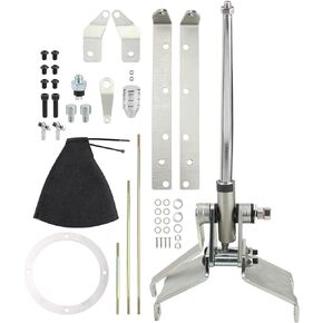 AUTOKAY Transmission Shifter Turbo 350 Automatic Shifter Kit with 12" Stick for GM Turbo 350 TH350