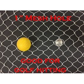 20Ft X 25Ft Golf Training Hitting Net Fishing Net Netting for Sports Golf Hockey Backstop Softball Soccer Cage Net Impact Net Deck Fence