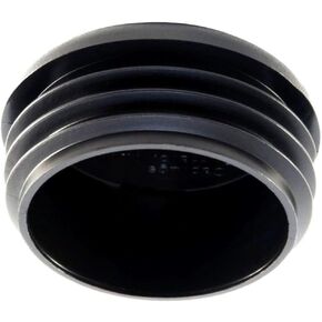 SBDs (2 PACK) 1 3/4" OD TOP CAP RND Cap Plugs (For TUBE HOLE ID Range 1.59 to 1.68") Roll Cage Cap Bumper Plug | Made of Durable Heavy Duty Blk LDPE Plastic | Protects against dirt, mud or debris.
