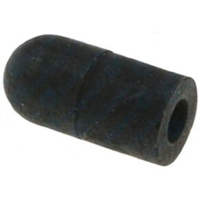 1/8" Diameter Black Rubber Vacuum Caps (100pc)