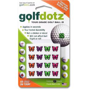 Golfdotz | All Creatures Collections | Golf Ball Markers | Golf Accessories | Golf Ball Customizers | 32 Count