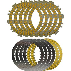 AHL Motorcycle Clutch Friction Plates & Steel Plates Kit for Yamaha XP500 T-MAX 500 2002-2011