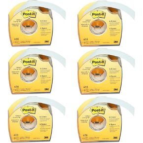 Post-it : Removable Cover-Up Tape, Non-Refillable, 1" x 700" roll -:- Sold as 6 Packs of - 1 - / - Total of 6 Each
