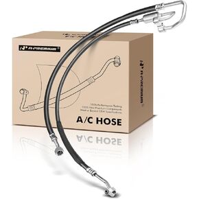 A-Premium A/C Suction and Discharge Line Hose Assembly Compatible with Chevrolet S10 1998-2003 2.2L & GMC Sonoma 1998-2003 2.2L, Sonoma 2001 4.3L & Isuzu i-280 2006 2.8L, Hombre 2000 2.2L