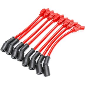 TAYLOR CABLE 409 Pro Race مجموعات أسلاك الإشعال، أحمر