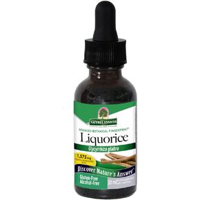 Nature's Answer Licorice Root | Herbal Supplement | Supports Digestive Health | Non-GMO & Kosher | Alcohol-Free, Gluten-Free & Vegan 1oz (2 Pack)