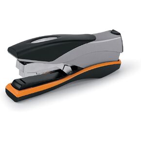 Swingline Stapler, Full Strip Desktop Stapler, 40 Sheet Capacity, Low Force, Optima 40, Silver/Black/Orange (87840)