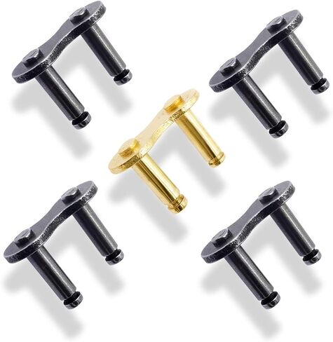 #415 سلسلة وصلة رئيسية 4 قطع، 415 قطعة دراجة بمحرك ذهبي 1 قطعة - 415 وصلة رئيسية لسلسلة الدراجة لدراجتين دراجة بمحرك - 415 وصلة سلسلة رئيسية من Epromiseparts in Kuwait