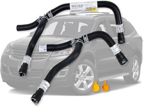 مجموعة خرطوم سخان Wztepeng متوافقة مع Buick Enclave شيفروليه ترافيرس جي إم سي أكاديا 3.6L V6 استبدال 20765678 25862087 25862088 in Saudi Arabia