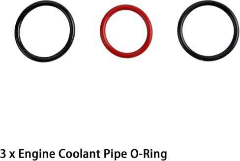 626-541 Engine Heater Hose with Engine Coolant Pipe O-Rings Fits for 2011-2018 Ford F150 Lobo Mustang, 2011-2014 Lincoln Mark LT Replaces# DR3Z-8566-A BC3Z-8590-F DR-3Z8566-A in Saudi Arabia