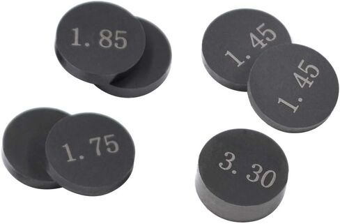 AHL Adjustable Valve Shim Kit 9.48mm O.D. 1.20mm-4.00mm Thick for Suzuki LT-Z400 QuadSport Z 2003-2012 LT-R450 QuadRacer 2006-2011 (52pcs) in Saudi Arabia