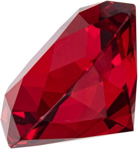 LONGWIN 50mm (2") Crystal Faceted Diamond Paperweight Wedding Favor Home Decor in Saudi Arabia