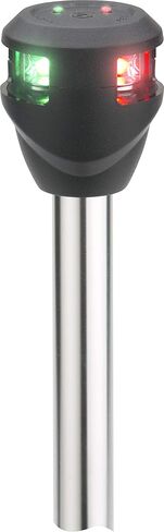 نظام ملاحة LED ثنائي اللون من Attwood - ضوء عمود أحمر وأخضر - 10 بوصة - ملاحة LED ثنائية اللون للقارب - ضوء عمود NV6LC2-10-7 أحمر وأخضر - 10 بوصة - قارب in Kuwait