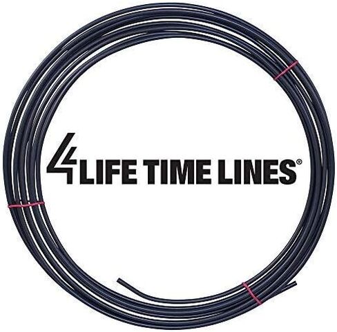 4LIFETIMELINES ملف أنابيب خط الفرامل الفولاذي المطلي بـ PVF، 3/16 بوصة × 25 بوصة، معتمد من DOT ومتعدد الاستخدامات، مقاومة معززة للتآكل، قوي ومرن، خط فرامل السيارات in Saudi Arabia